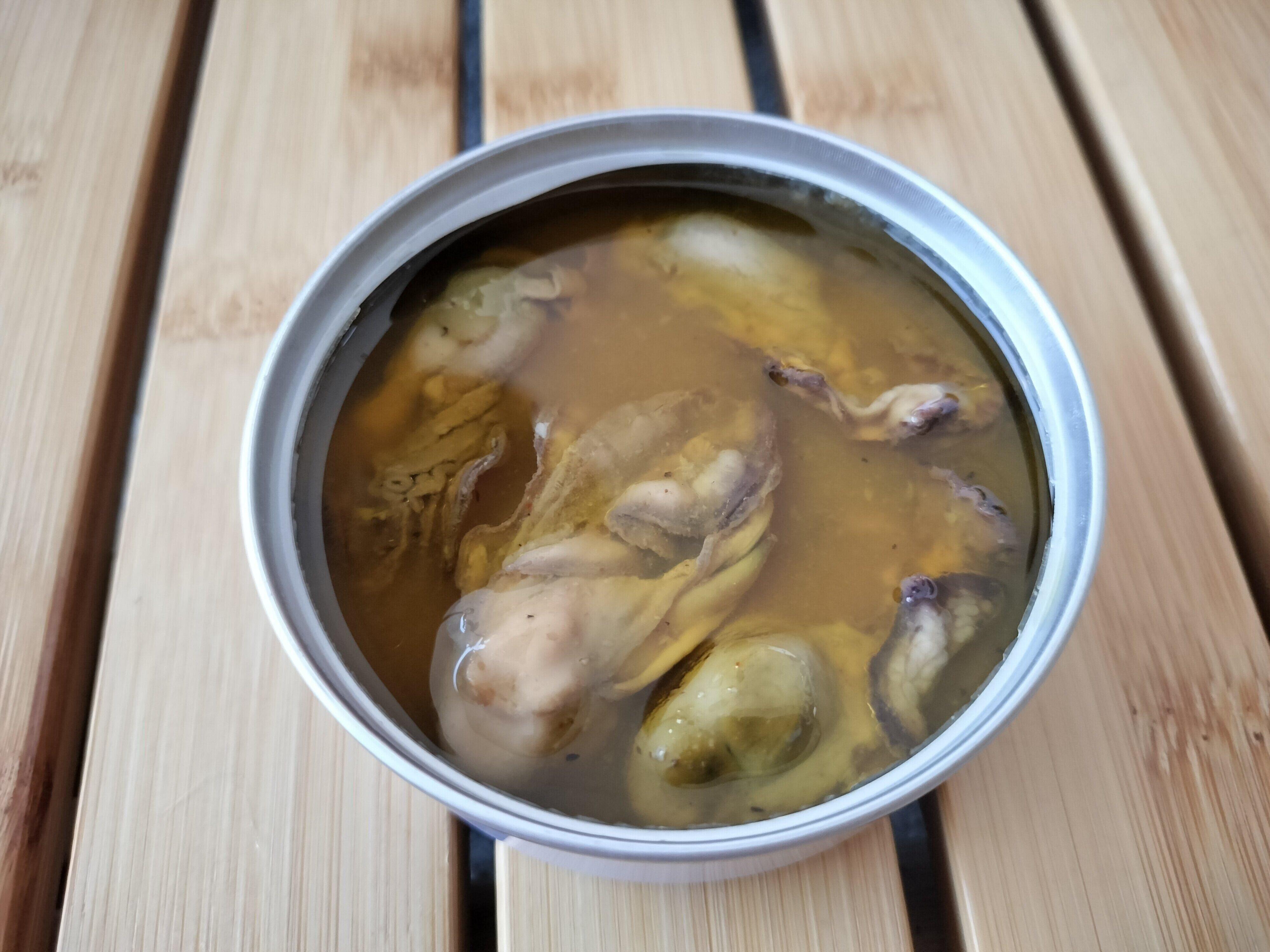 牡蠣のエキスたっぷりの缶詰