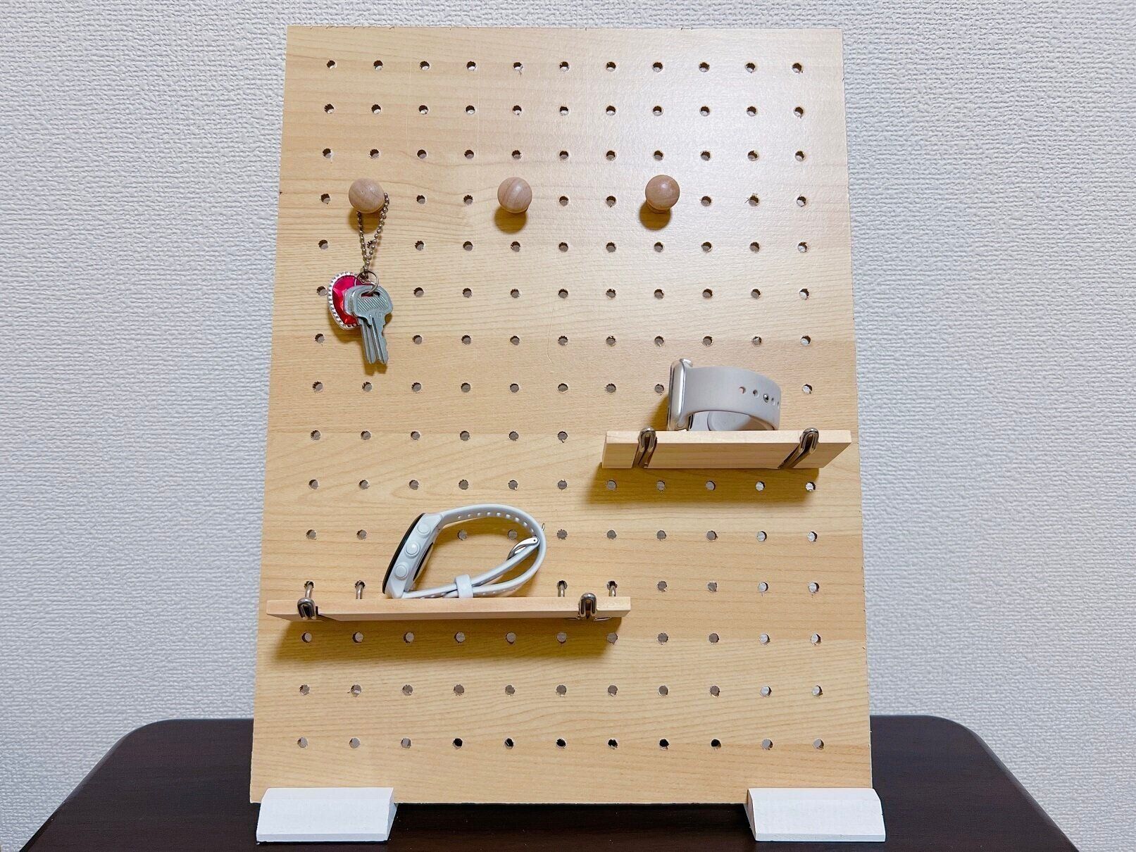 【ダイソー】賃貸でもOK！ダイソーのデザインボード＋αで見せる壁収納がカンタンにできちゃいます