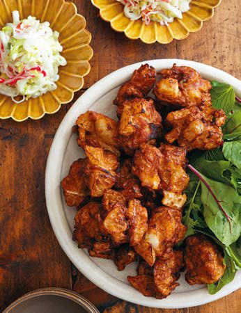 豚こまと大根のげんこつ揚げ