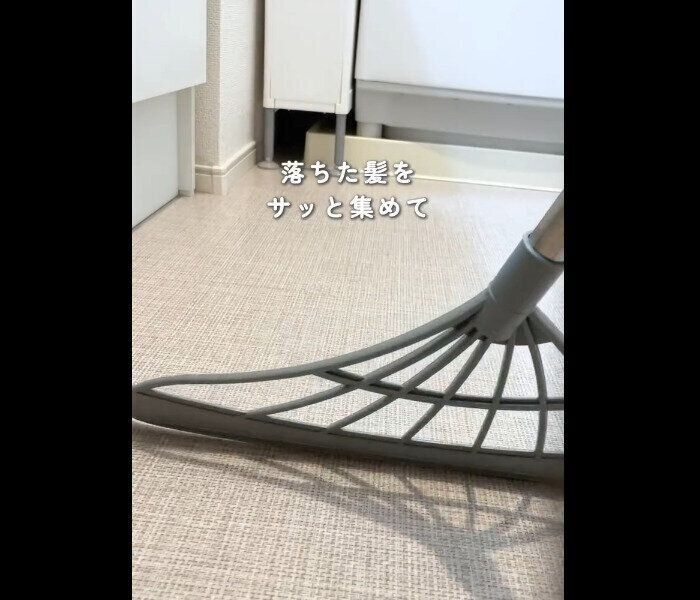 【ダイソー】サッと集める！マルチ万能ほうき