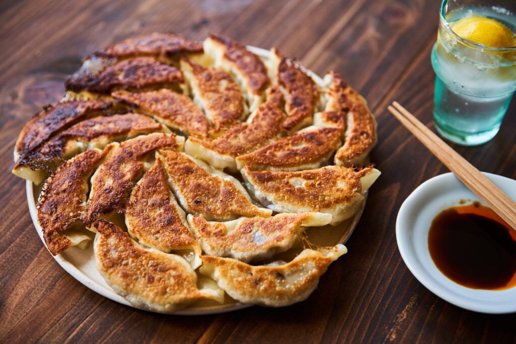 なすチーズ餃子