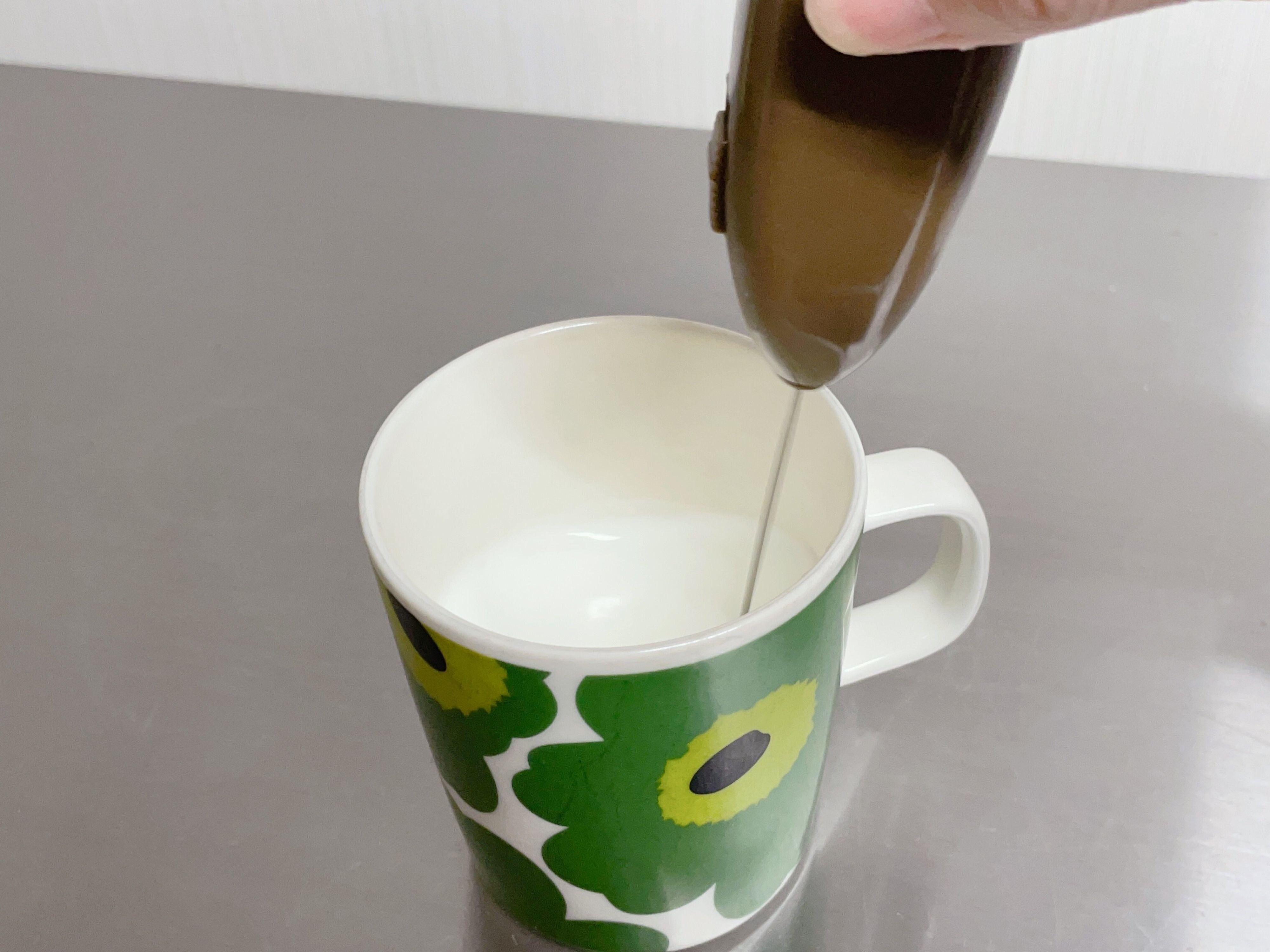おうちでカプチーノがカンタンにつくれる！