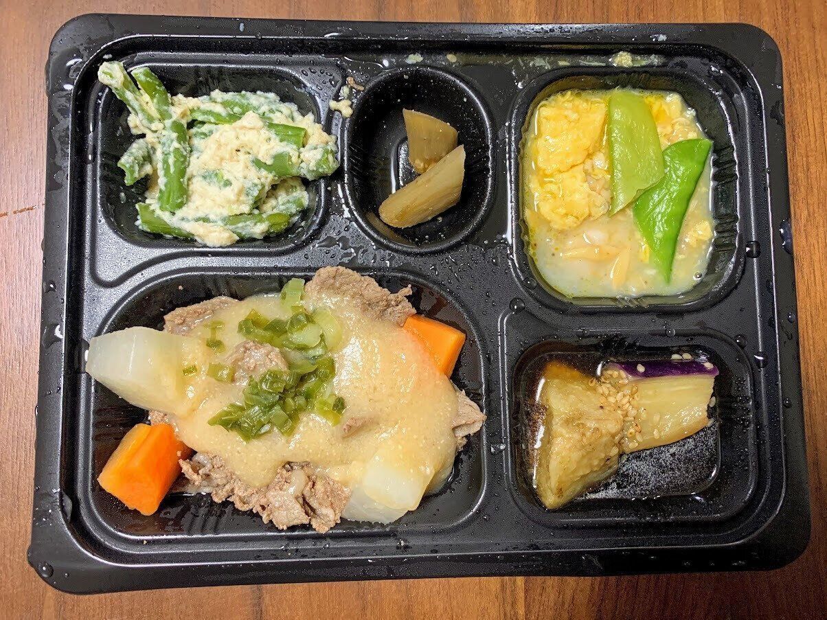 HeMog　ハーモグ　牛肉の味噌煮込み　あさりの卵とじ