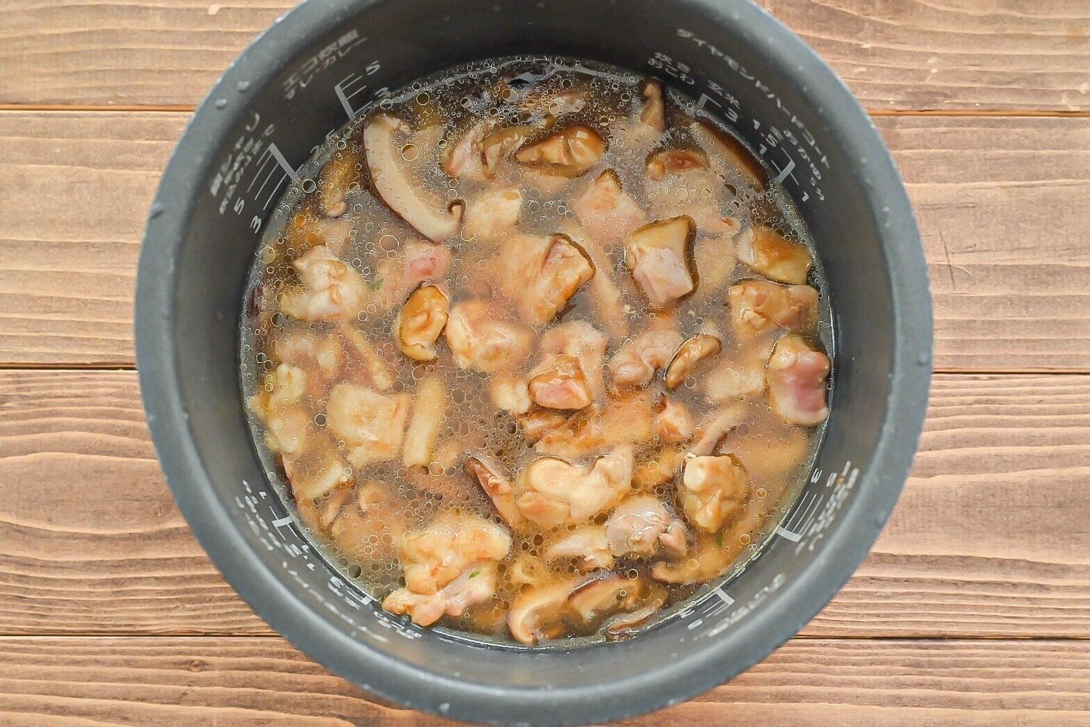 炊飯前のボウジャイファン