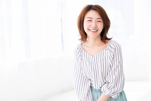 アジアの女性リラックス