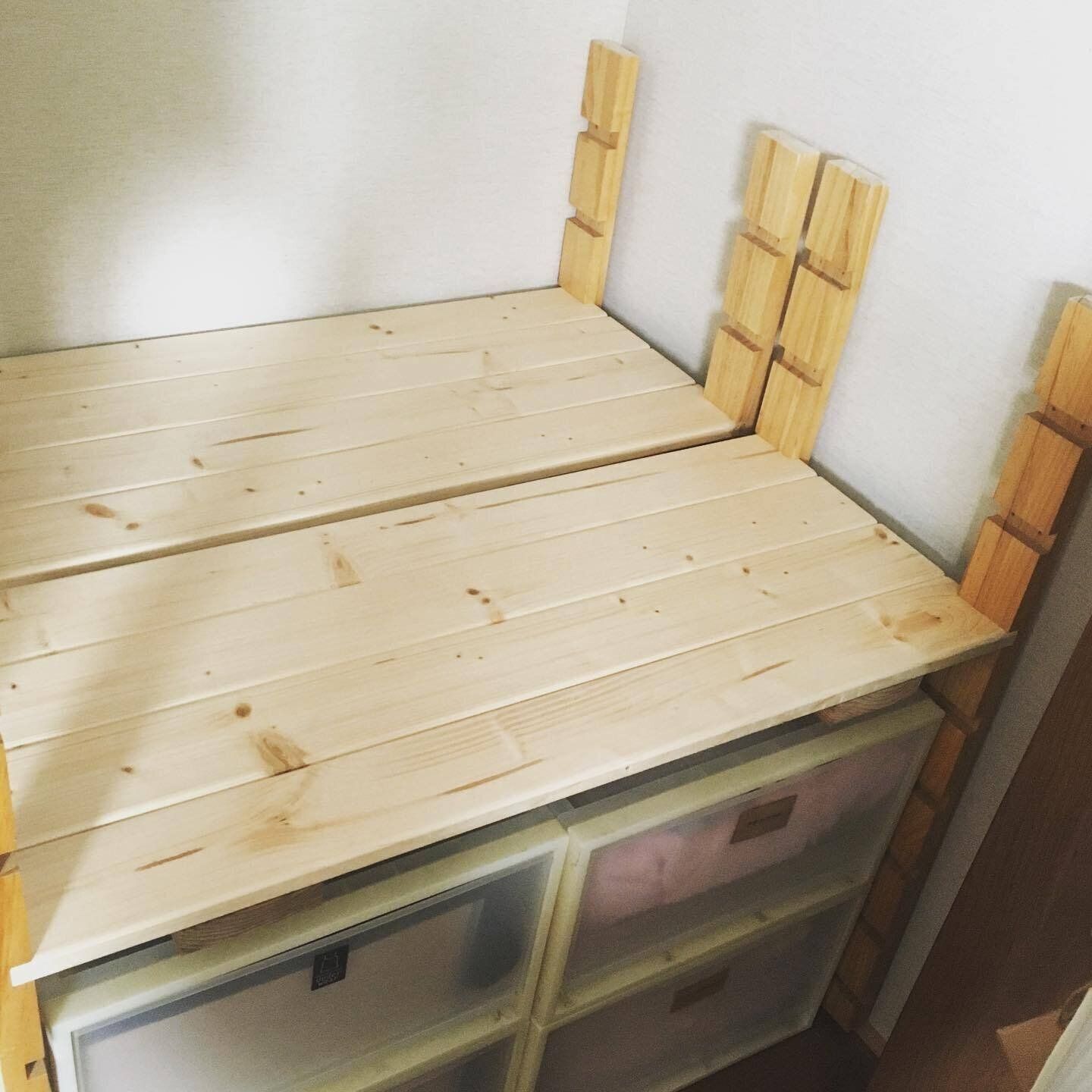 空間を有効活用！DIYをしてオリジナル収納スペース