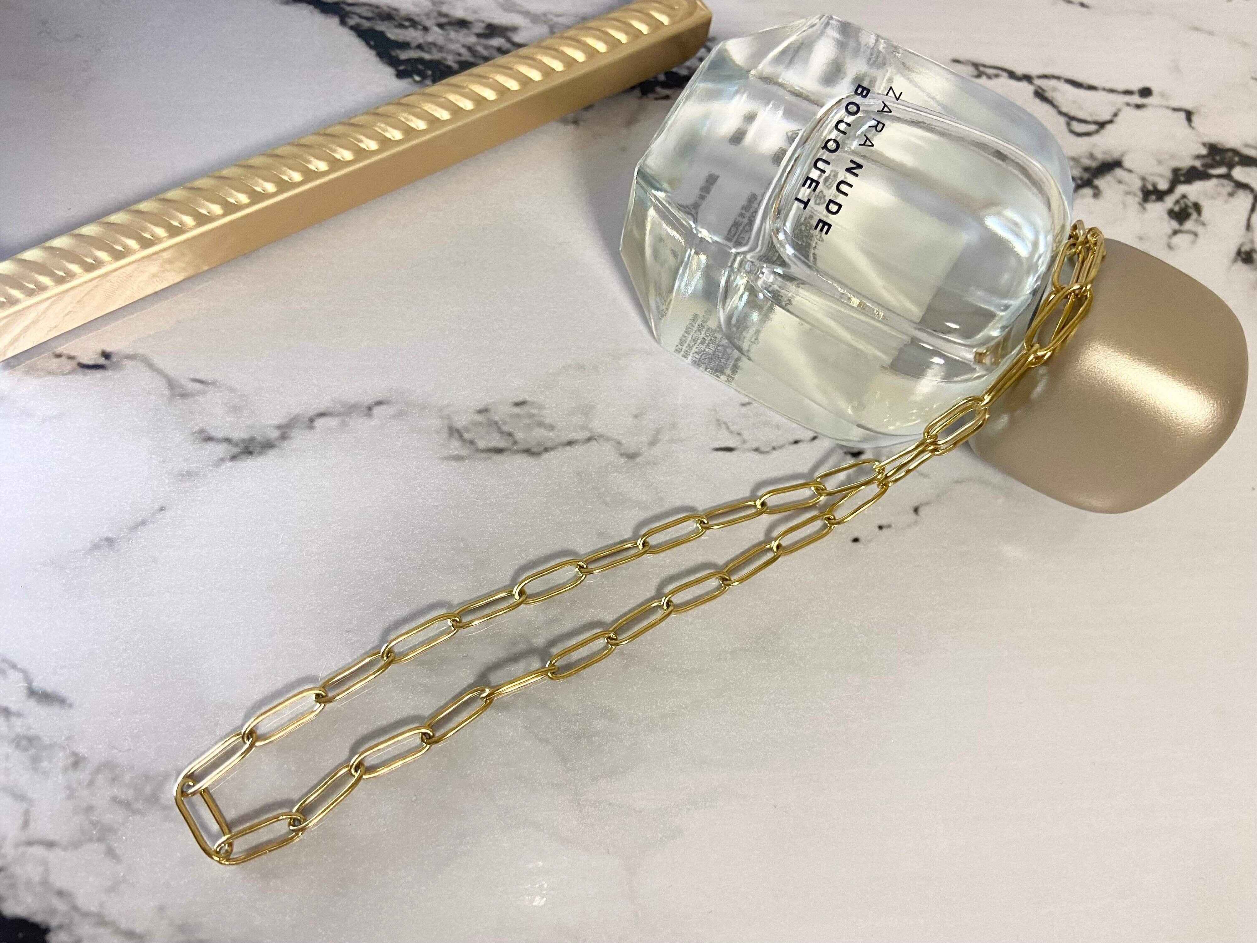 ステンレスケーブルチェーンショートネックレス