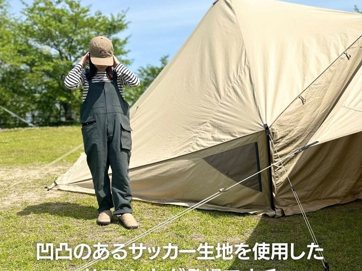 【ワークマン】夏場も無敵!ガーデニングサロペットパンツ