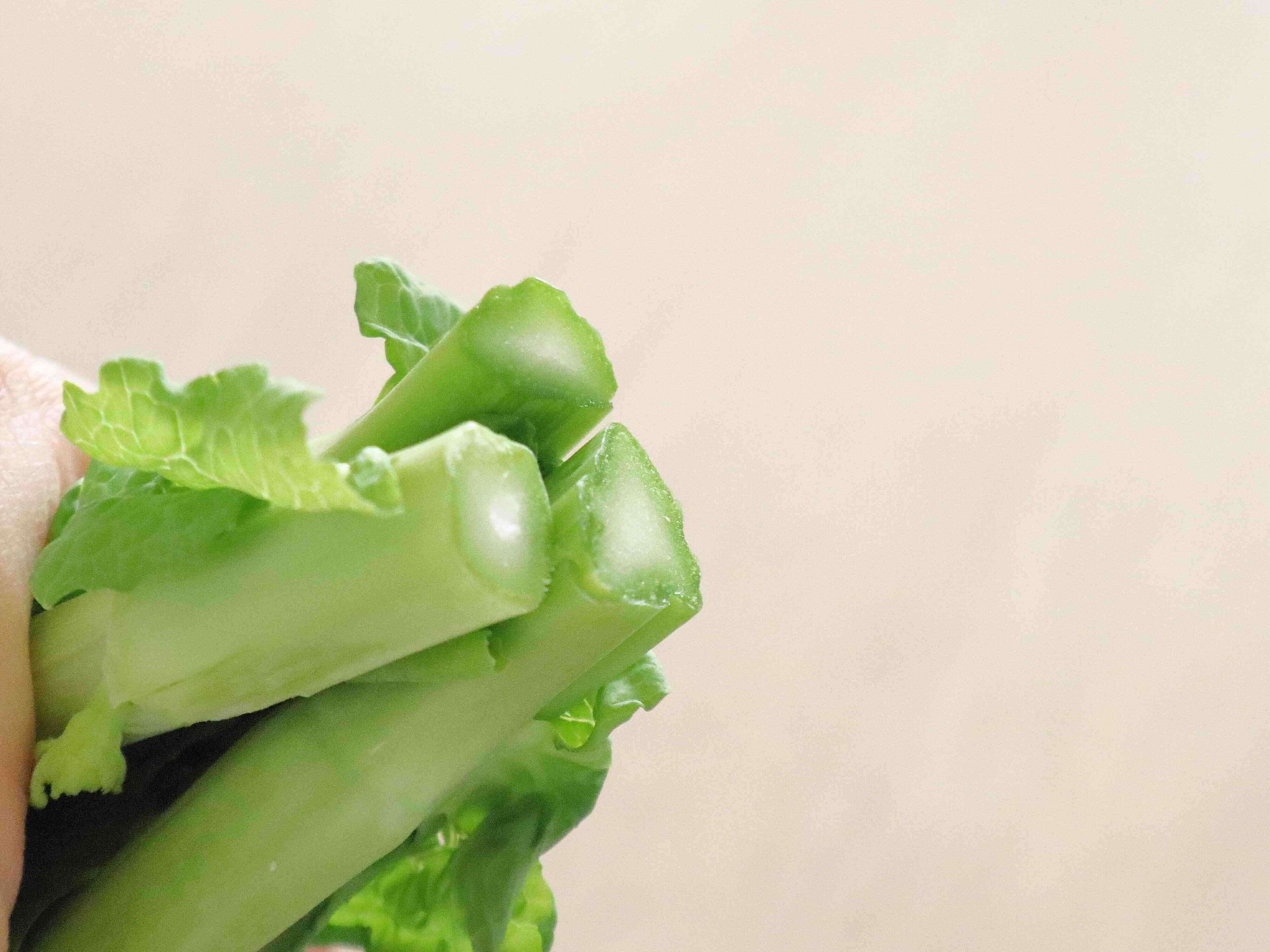 茎が太く切り口がみずみずしい