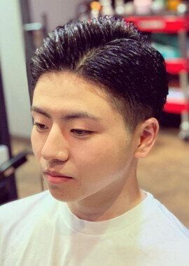 男女問わず好感度抜群！七三分けツーブロック