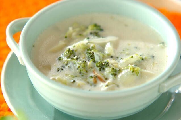 ブロッコリーのクリームスープ