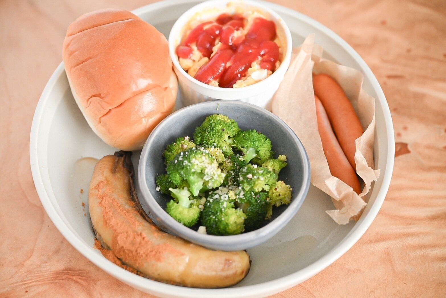 完成したワンプレートごはん