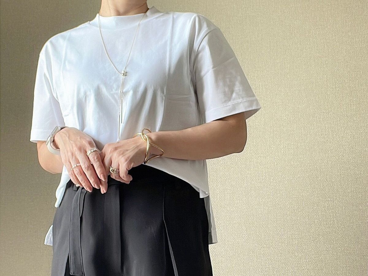 40代の白Tシャツの選び方