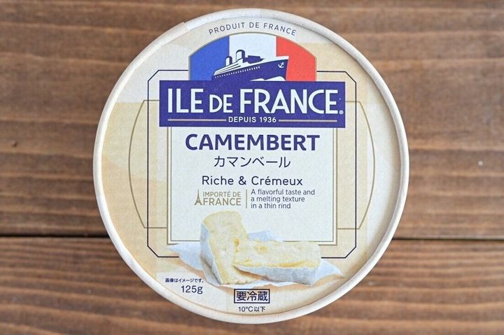 イル・ド・フランスのカマンベールチーズ