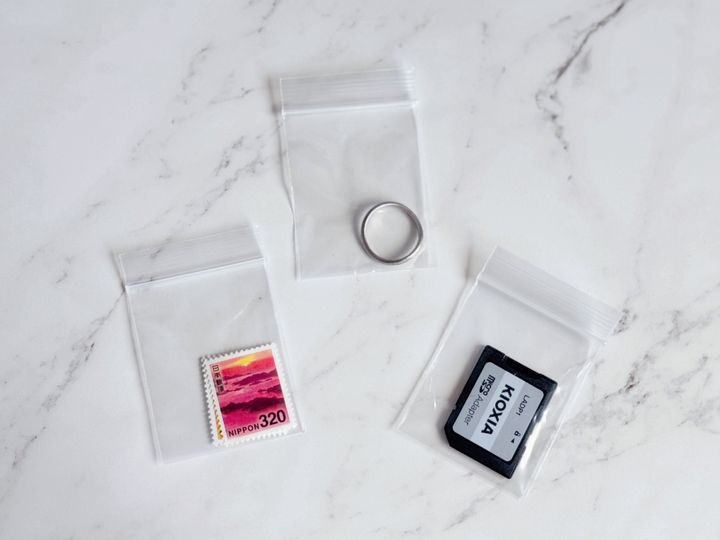 2.ミニチャック付ポリ袋