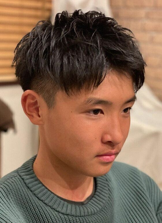 好感度抜群！爽やかツーブロックヘア