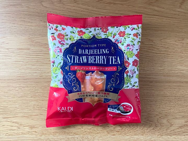 ダージリンストロベリーティー ポーションタイプ