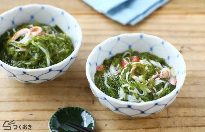 カニカマめかぶの白だし和え