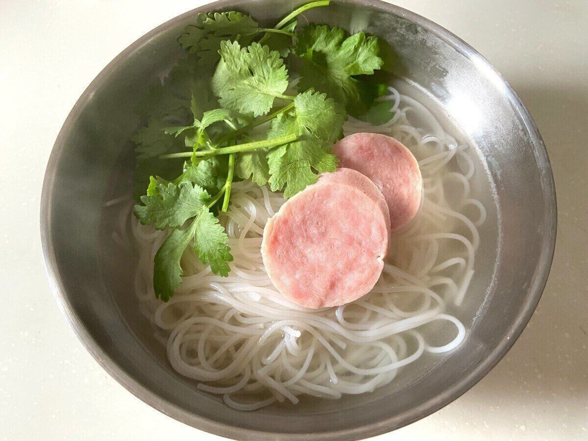 トッピングをして