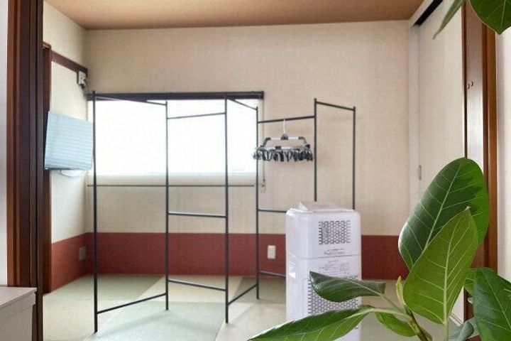 我が家の部屋干し部屋