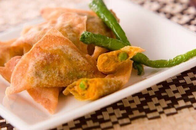 春巻きのサモサ風