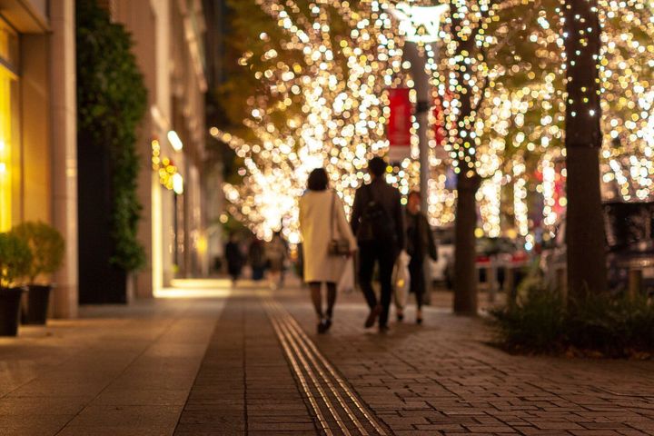 クリスマス イルミネーション ライト日