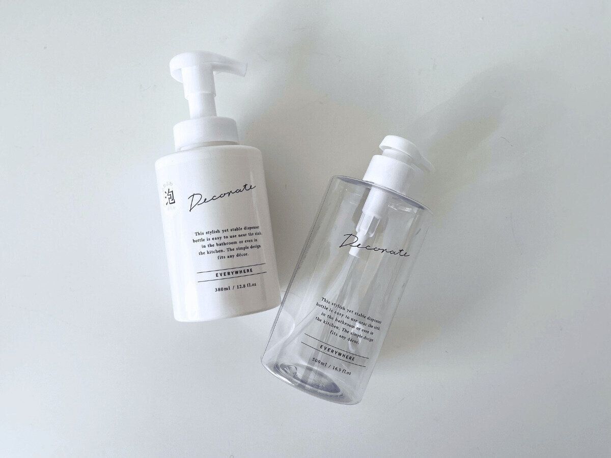 セリア詰め替えボトル