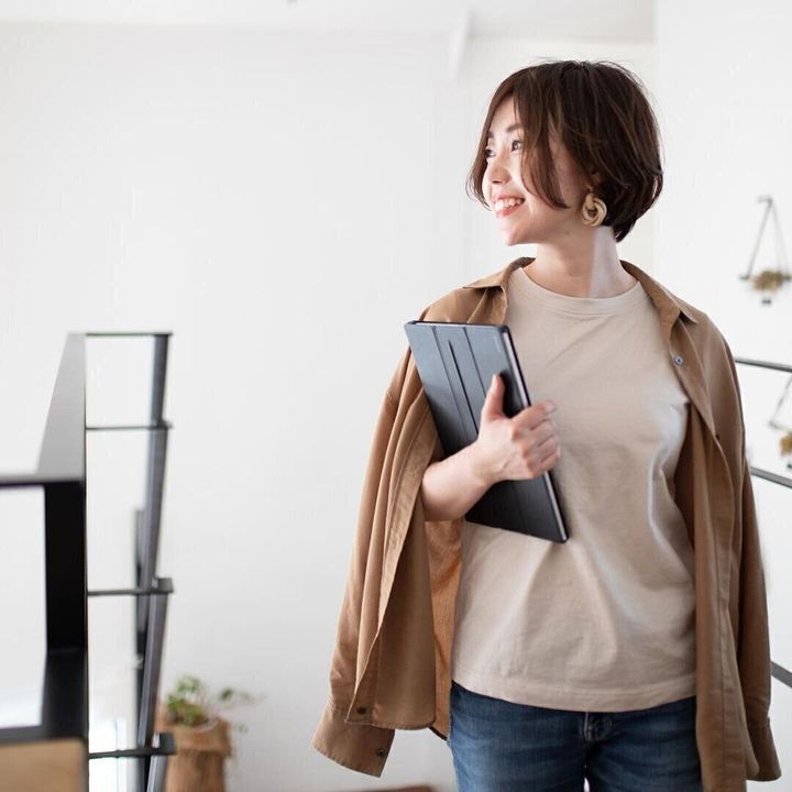 40代女性に似合うふんわりショートヘアスタイル!自然派ショートボブなら季節の変わり目にも