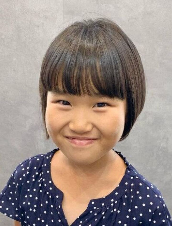 えり足スッキリ!耳掛けショートボブ