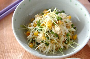 大根とホタテのサラダレシピ