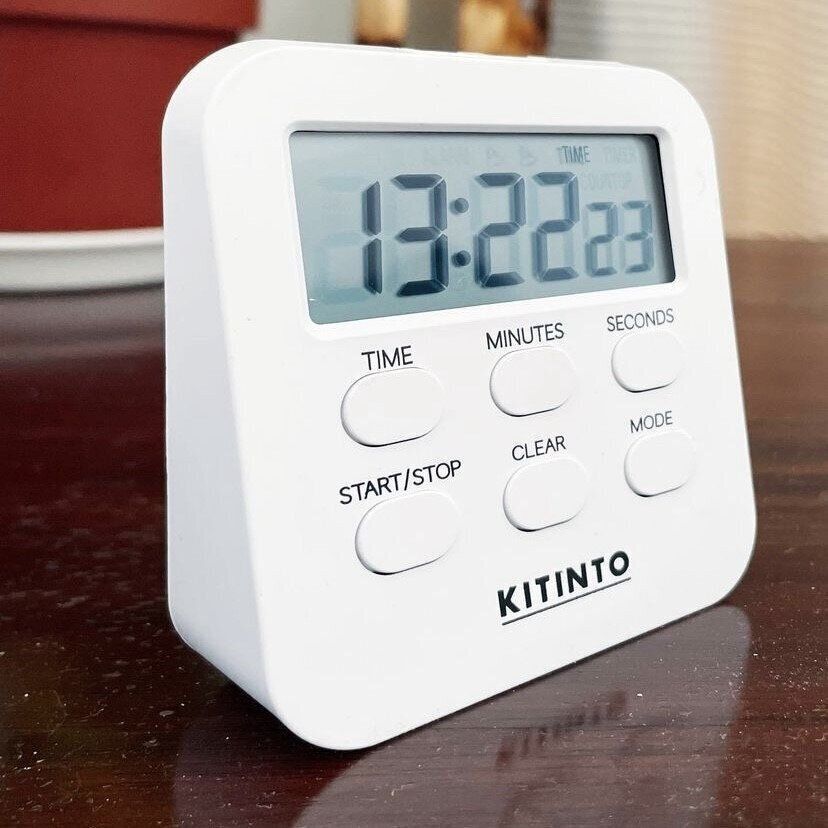 4つの機能付き！便利なキッチンタイマー