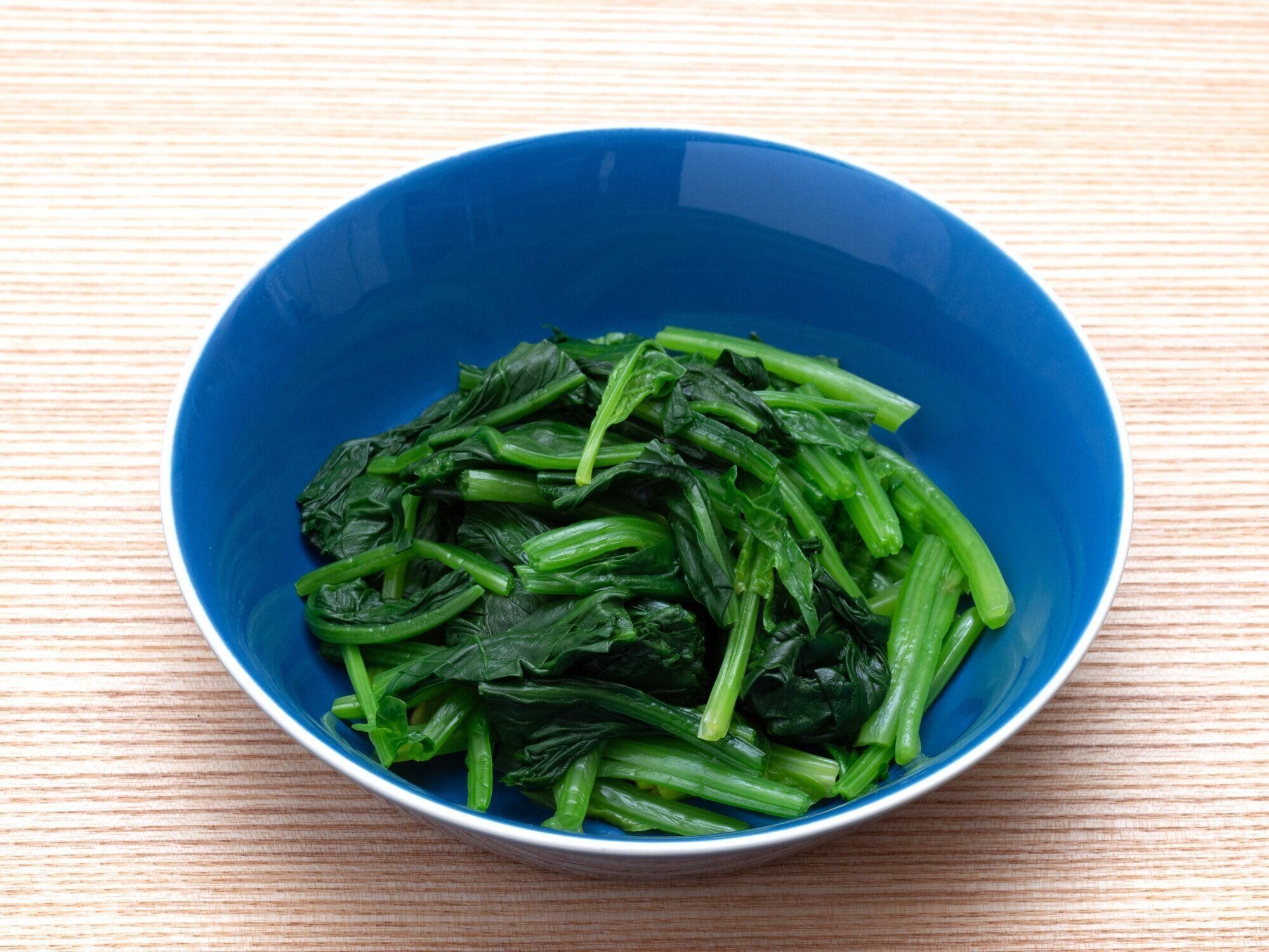 ゆでたほうれん草