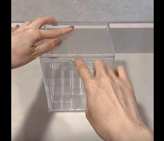 【ダイソー】ごちゃつきスッキリ！透明収納ケース