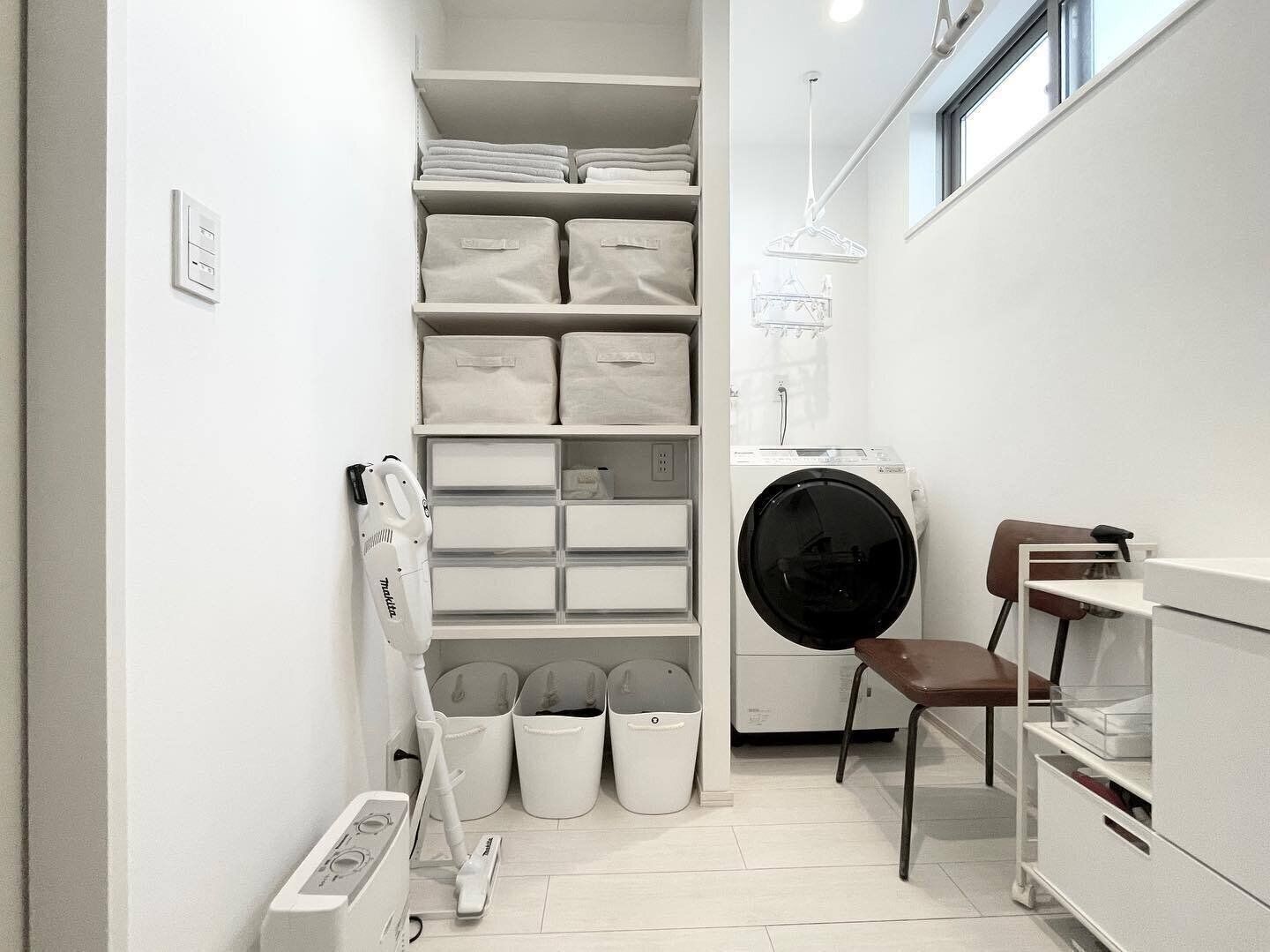 ランドリーまわりの収納アイデア15選 収納に悩んでいる人必見 サンキュ