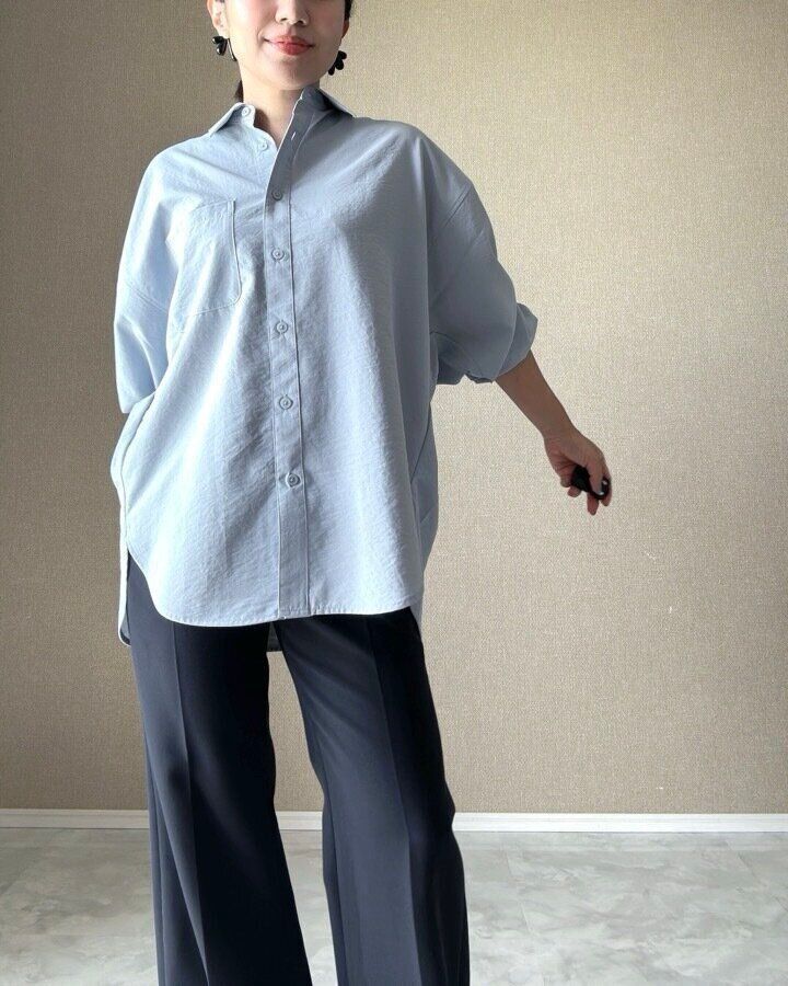 GU ドルマンスリーブシャツ