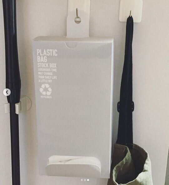 セリアのアイテムを使ってレジ袋を収納！