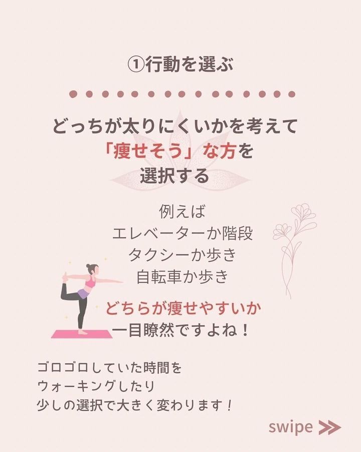 行動を選ぶ