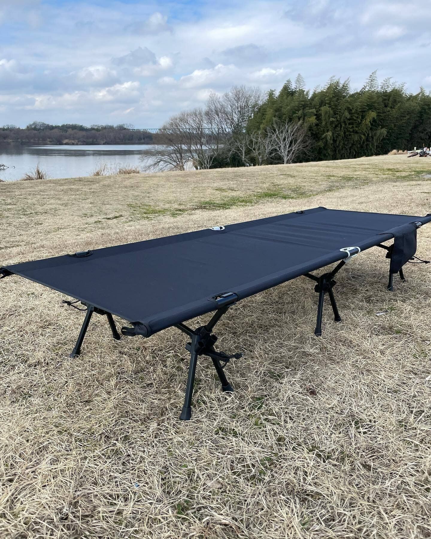 【ワークマン】高さが調整できる！2way使用のアルミコット