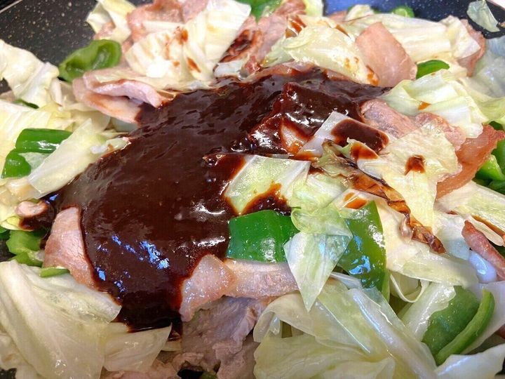 炒める