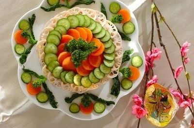 野菜のケーキ寿司