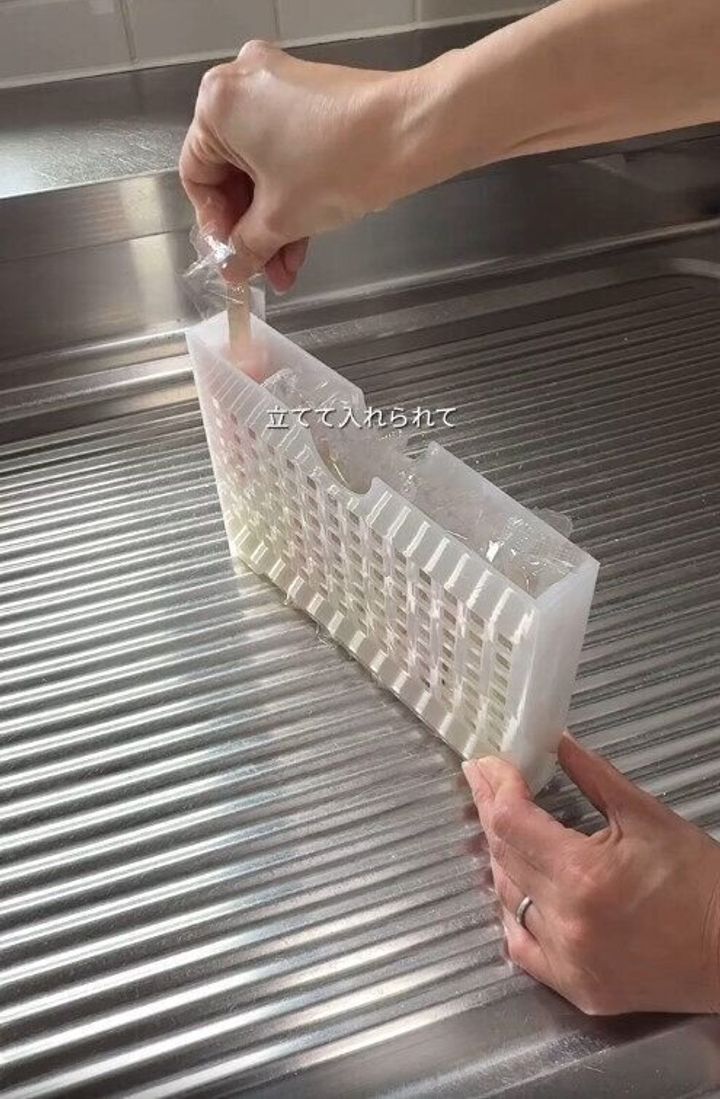 【セリア】バラバラになる棒アイスもすっきり