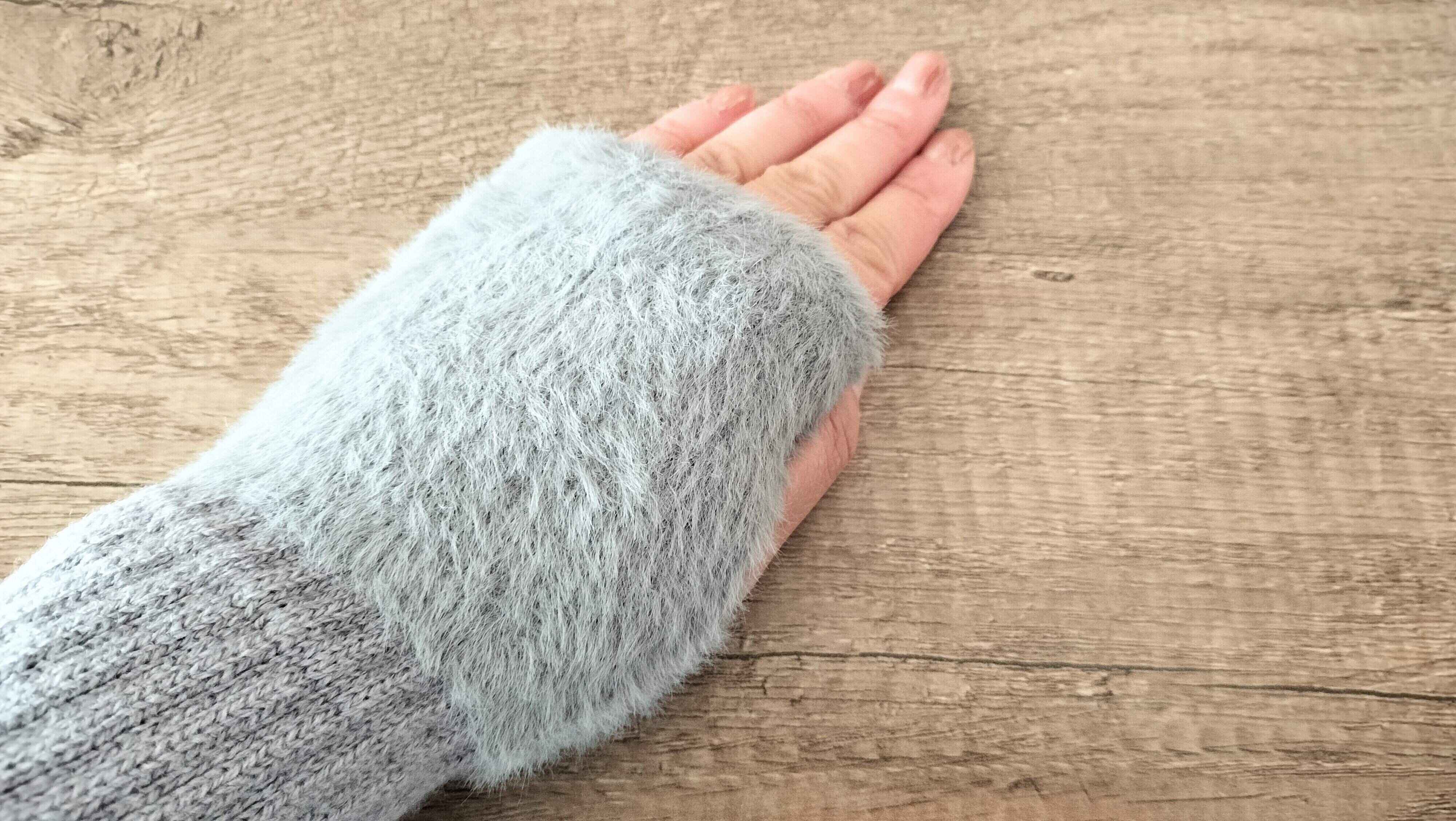 手につけてみた様子