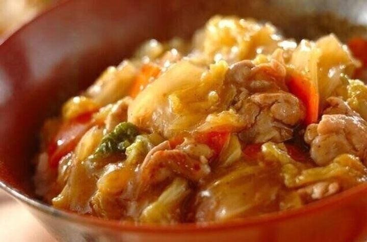 和風あんかけ丼(豚肉薄切り)