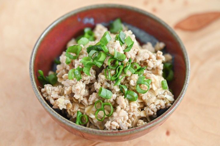 グリーンカレーオートミール