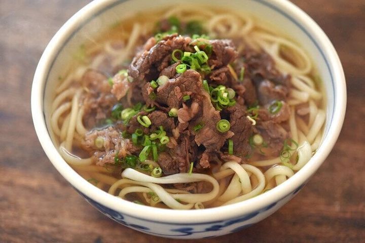 肉うどんのレシピ/作り方