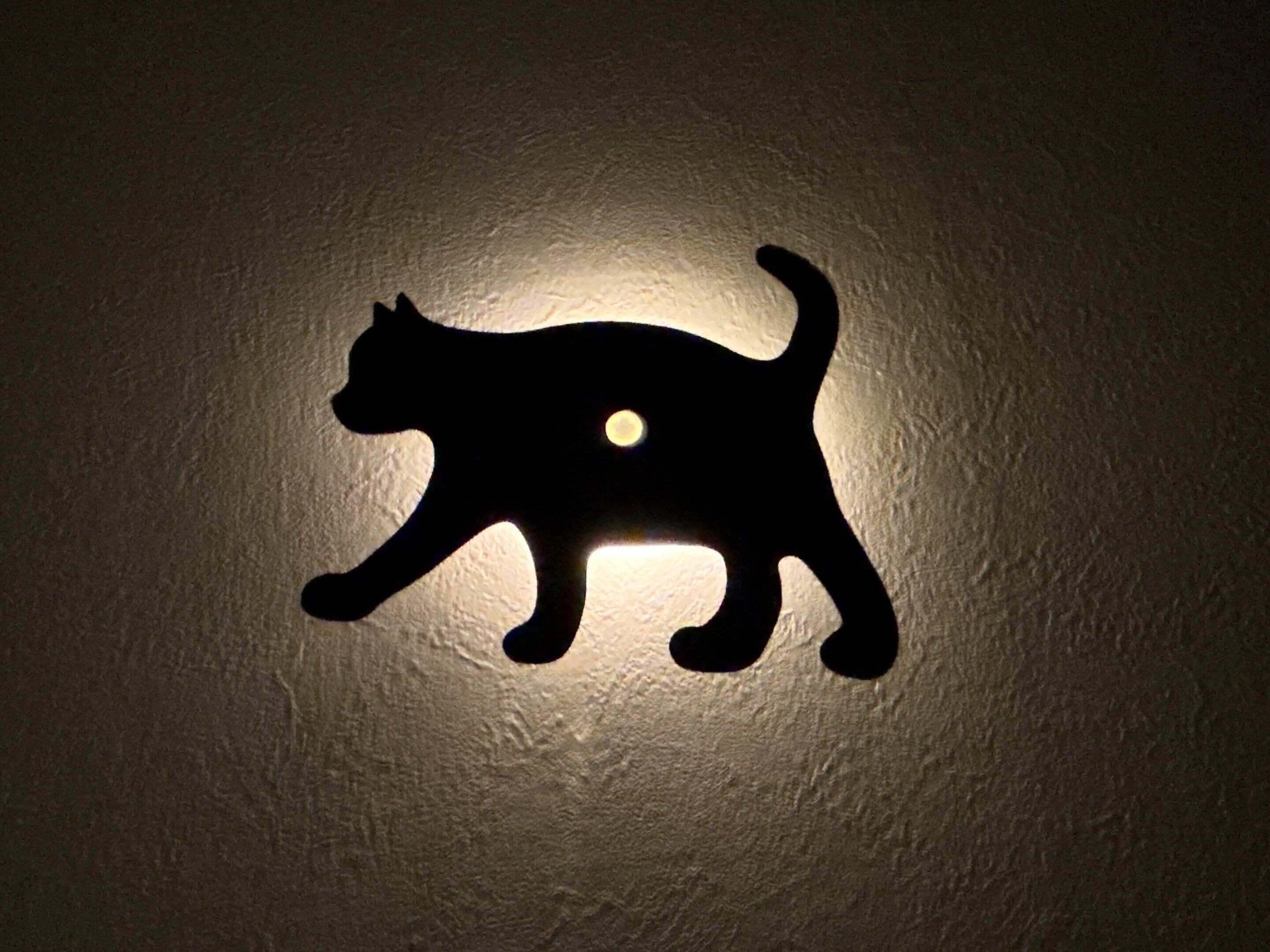 ダイソーシルエットLEDライト