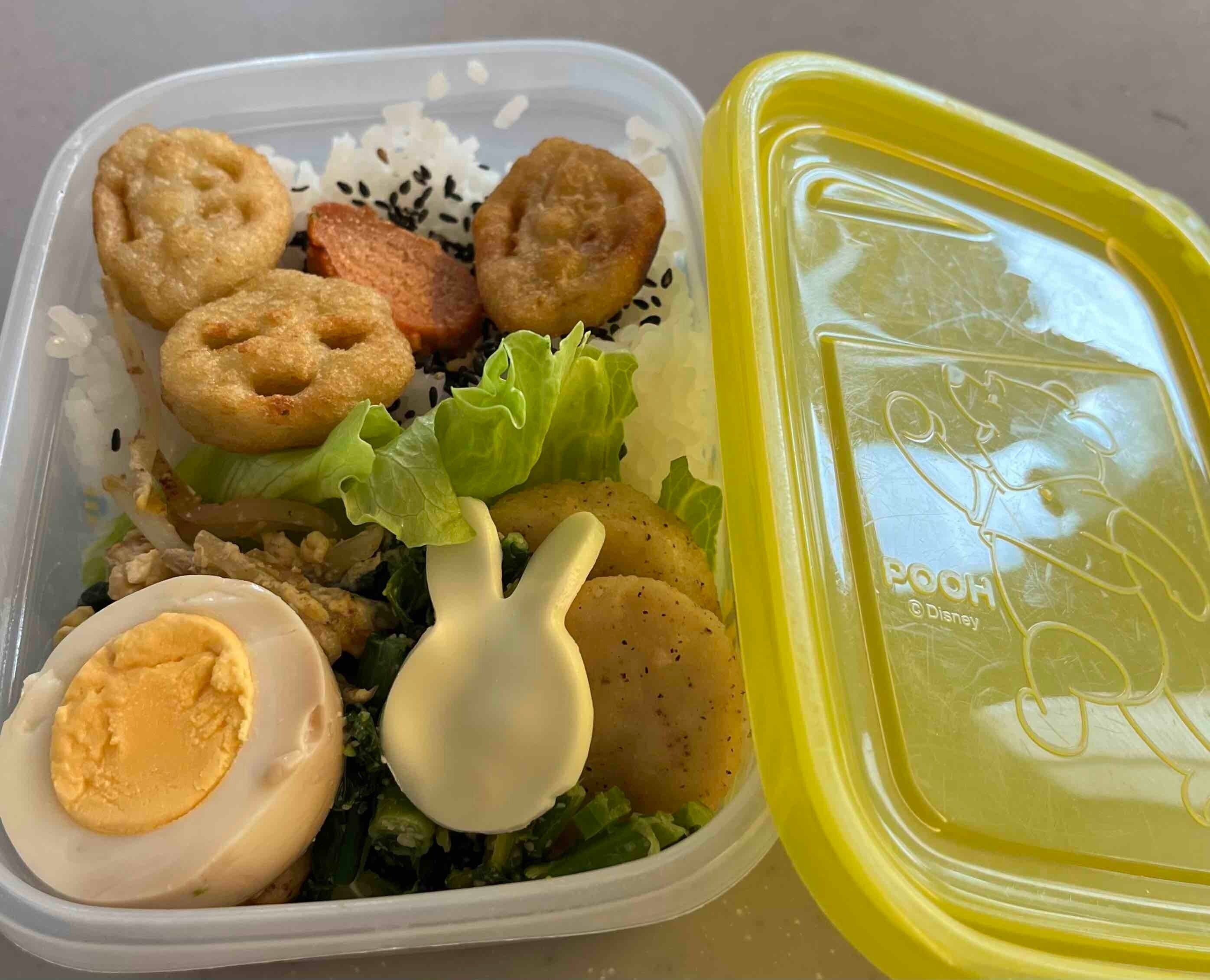 お弁当スタイルにする