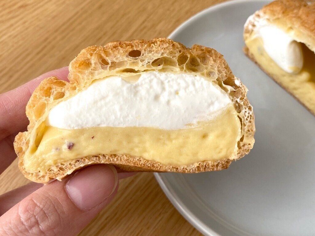 ダブルシュークリーム焼き芋