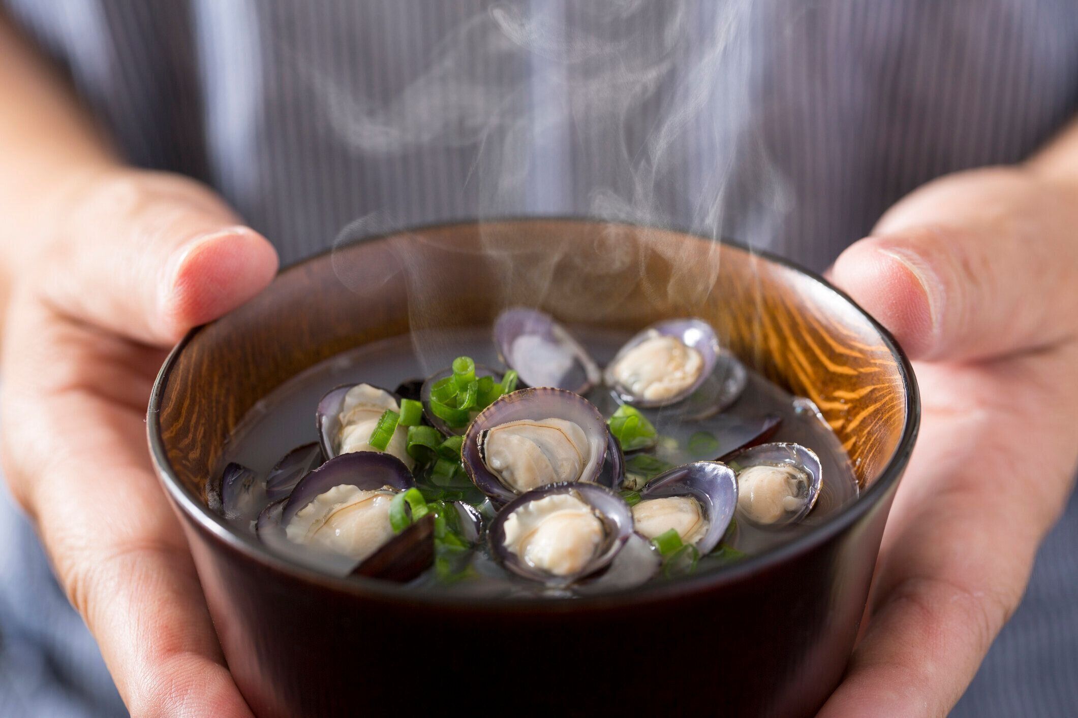 しじみアサリスープ