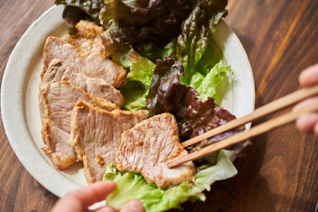 みそ漬け豚のグリル